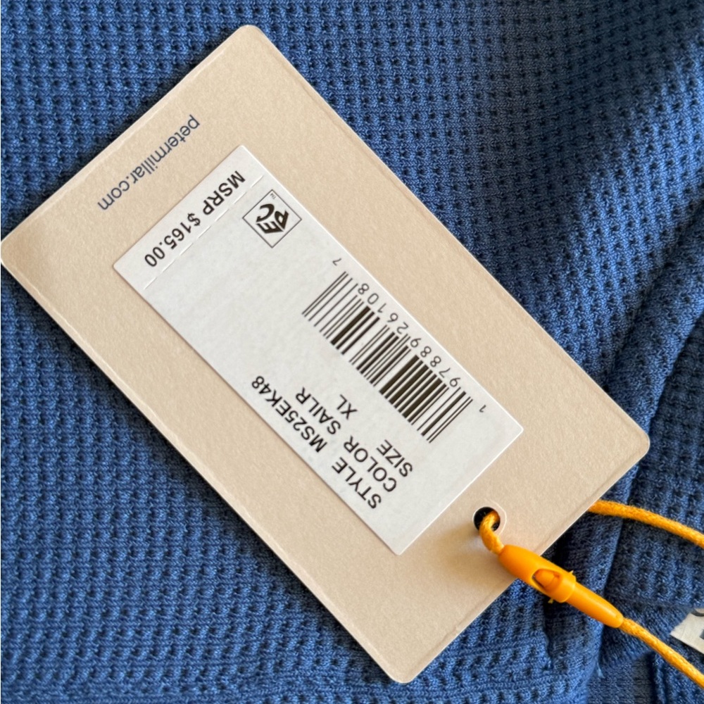 Peter Millar Grid Performance pullover NWT - image 4